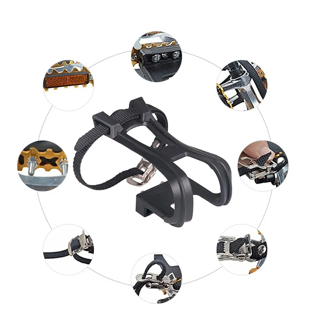 Уличные велосипедные педали для горного и дорожного велосипеда клипсы с ремнями