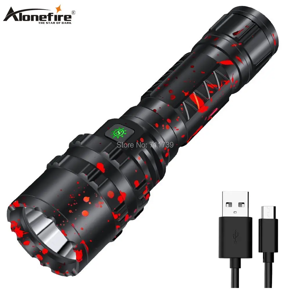 Alonefire G200 80000LM мощный XHP50.2 тактический светодиодный фонарик Xlamp водонепроницаемый фонарь ультра яркий фонарь кемпинг