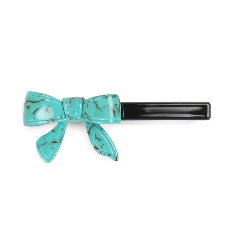 

Cute Alligator Clip Bow Tie Women Hair Ornaments Cheap Prom Hairpins Acetate Hair Pins