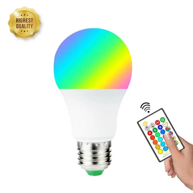 

Светодиодная RGB-лампа E27, 5/10/15 Вт, 220 В, 110 В