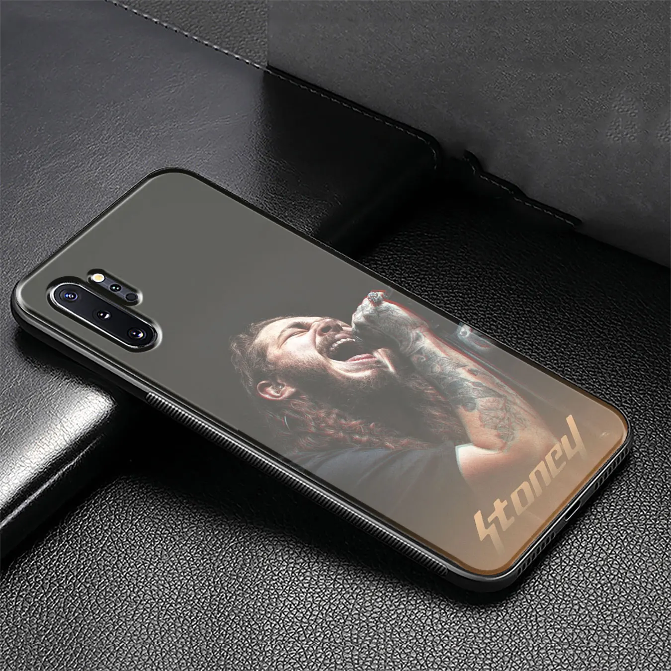 Post Malone закаленное Стекло чехол для samsung Galaxy S10 S9 S8 Note 8 9 10 плюс A10 A20 A30 A40 A50 A60 A70 |