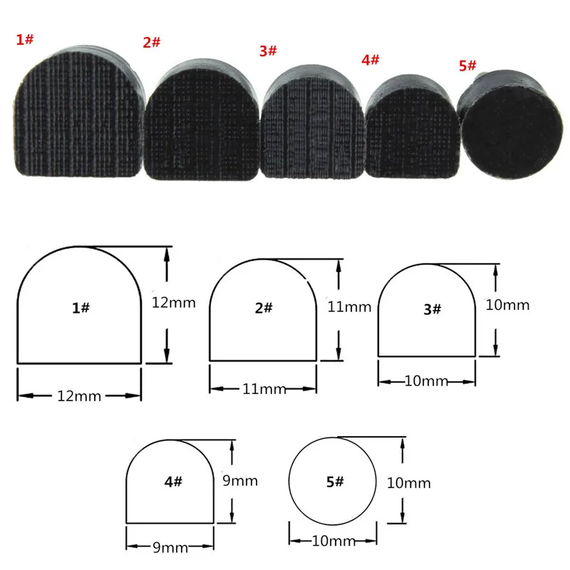 60 шт./лот женские Сменные защитные шпильки на высоком каблуке|Слесарные