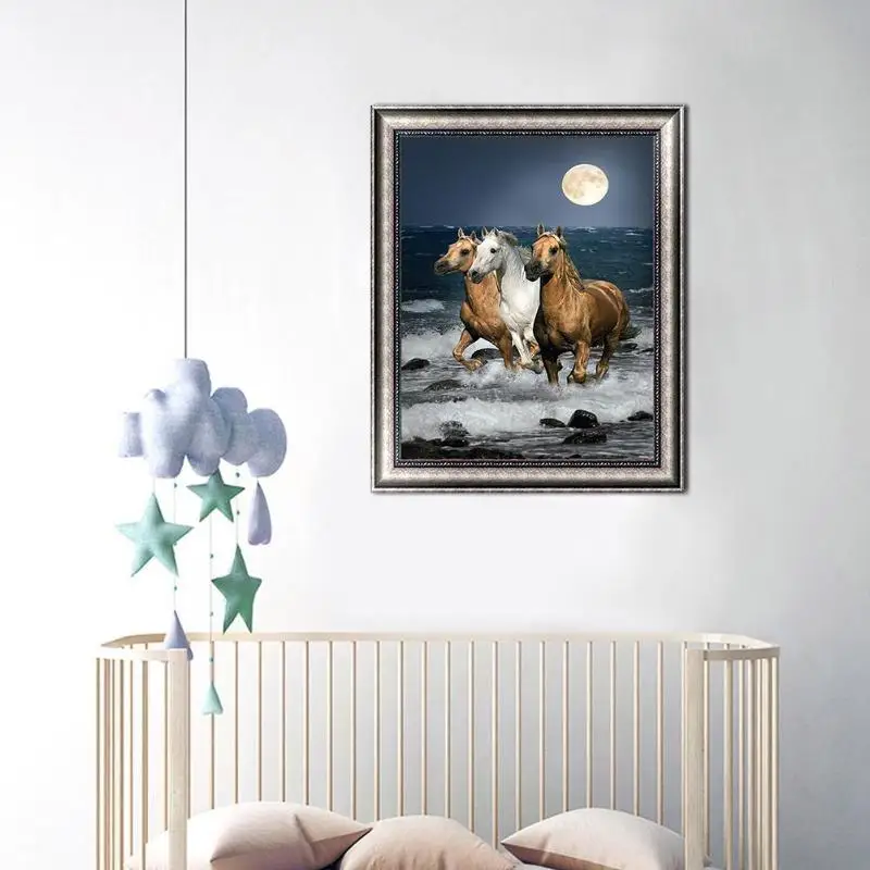 Алмазная живопись 5D сделай сам Набор для вышивки крестиком с животными мозаика