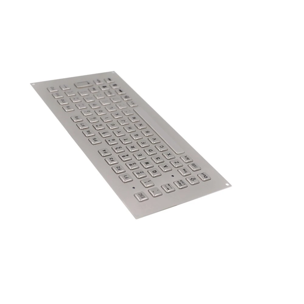Клавиатура с передней панелью из нержавеющей стали компактной полной