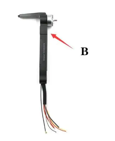 SG906 Pro SG906PRO / 2 x7pro RC Дрон Квадрокоптер запасные части моторный рычаг A B Передний