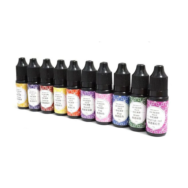 Эпоксидная смола s 10 цветов г краситель цветная муравьиная пигмент для быстрой