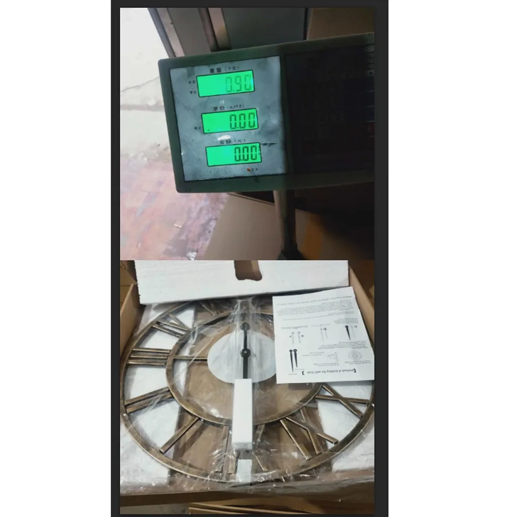 Reloj de pared DIY настенные часы домашний декор ретро римские ажурные бесшумные для