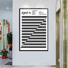 Плакат для выставки, заграф 1975, Экспонент графического дизайна, Загреб, Петар шалич, современный принты для домашнего декора, настенное искусство, холст модульный