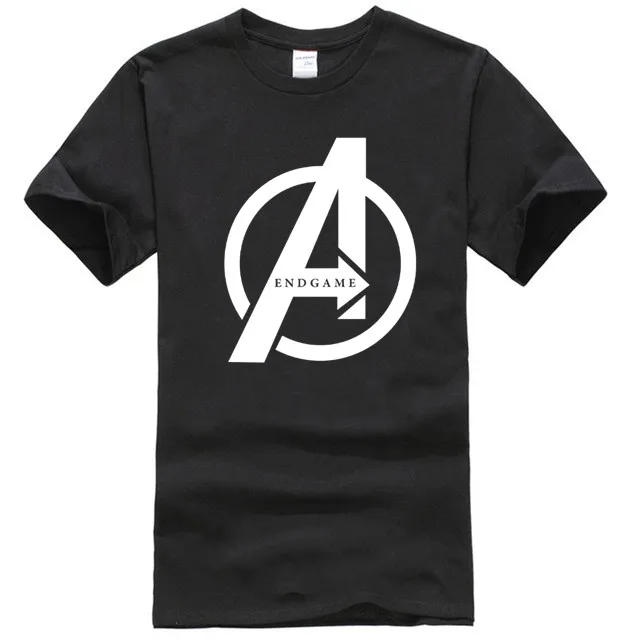 Мстители Endgame футболка с логотипом Железный человек Халк MCU фанаты Marvel ПОДАРОК