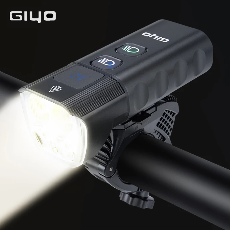 

GIYO 1600LM Bycicle Lights Front Back Set USB Rechargeable Road MTB Bicycle Lights Flashlight