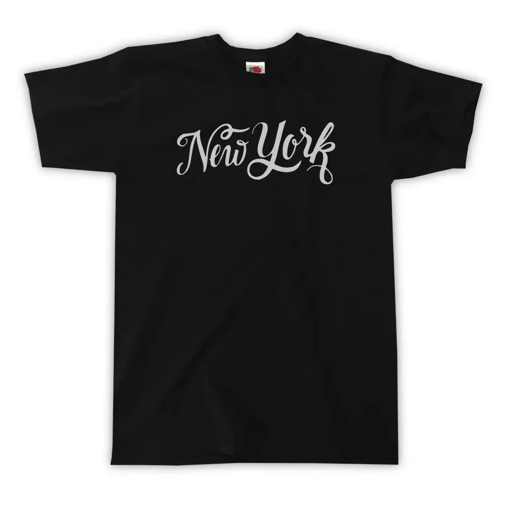 Нью Йоркская Футболка все цвета/унисекс Размеры s m l xl I HEART NY NYC BROOKLYN|Мужские