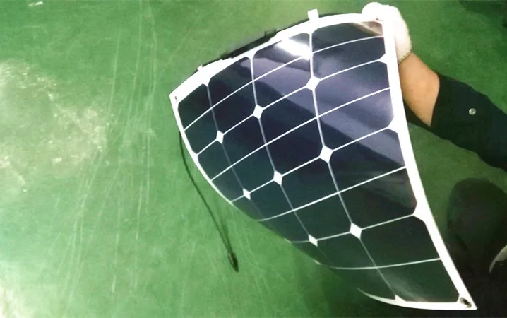 Высокоэффективная полугибкая солнечная панель моно батарея 50 Вт гибкое