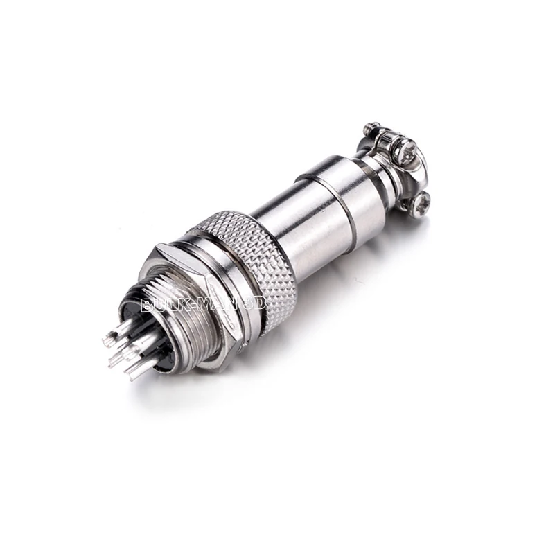 GX16 16 мм 4Pin 220В 20A мужской и женский разъем Электрический авиационный разъем|Детали