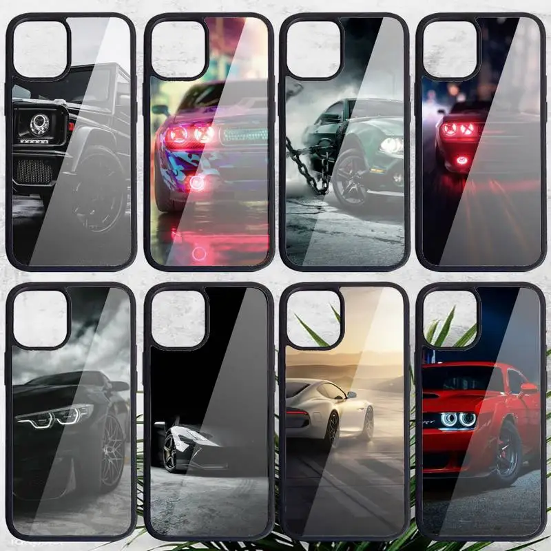 

Sports Cars Male Men Phone Case PC for iPhone 11 12 pro XS MAX 8 7 6 6S Plus X 5S SE 2020 XR