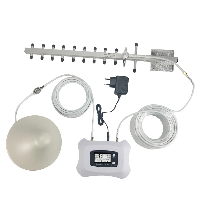 

4G Internet Signal Amplifier 1700/2100 4G LTE 1700MHz Gain 70dB Cell Signalling 4G Mobile Phone Booster Cellular Signal Repeater