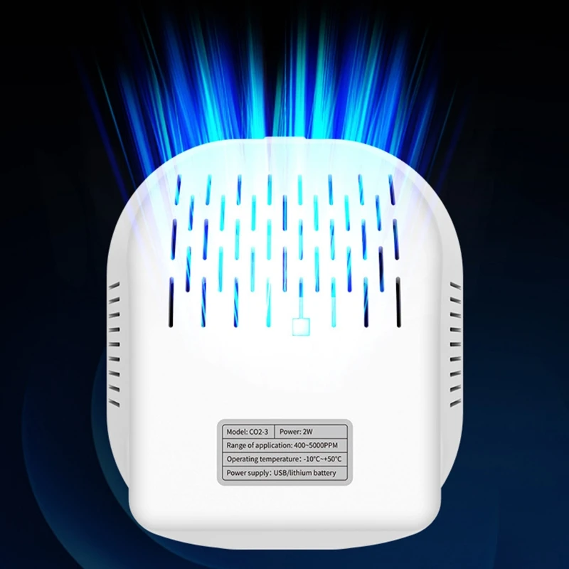 

Air Quality Monitor CO2 Detector Air Quality Monitor Temperature and Relative Humidity CO2 Meter NDIR Infrared Meter