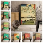 Японский постер для путешествий в Токио, искусство, искусство, домашняя декоративная комната, искусство декорирования, искусство