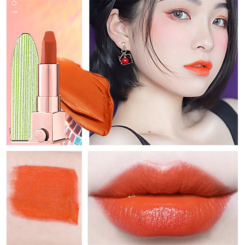Матовый водостойкий макияж набор из помад длинный прочный стержень бальзам для