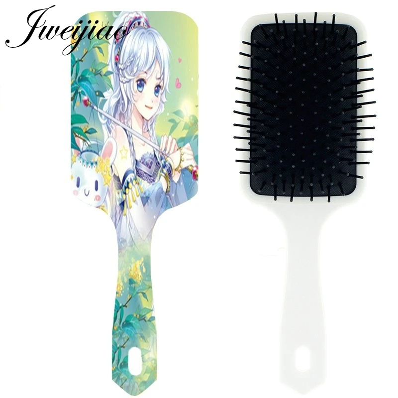 

Youhaken pure and fresh Girls Massage Comb Woman hair brush Tangle Brushes Scalp Lovely Hair Care Tool cepillo pelo