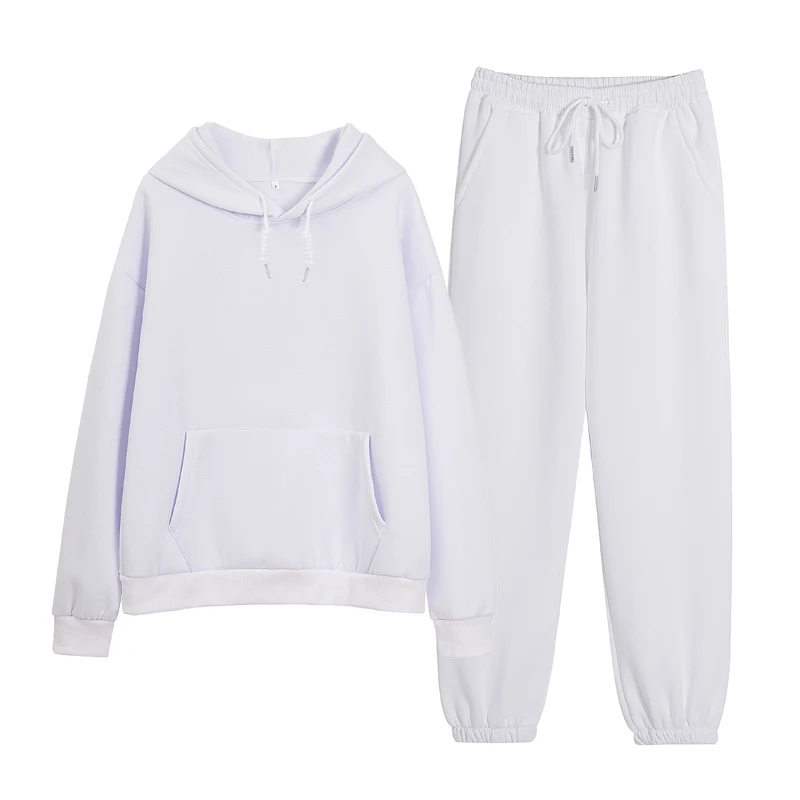 Спортивный костюм большого размера Ootd женский флисовые толстовки спортивный