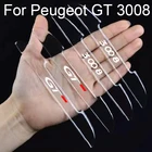 Автомобильные аксессуары, автомобильная дверь, Противоударная полоса, украшение для Peugeot GT 3008, автомобильные наклейки