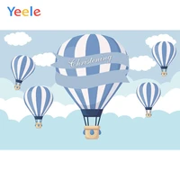 yeele baby shower photophone baby birthday photocall hot air balloons clouds custom photo backgrounds backdrops for photo studio