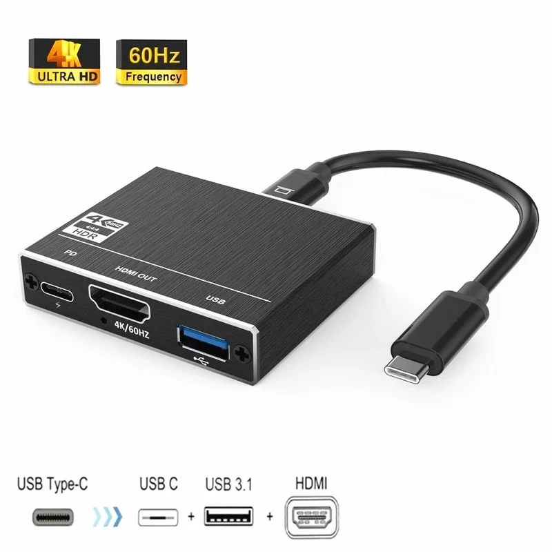 USB-концентратор с USB 3 0 4K 60 Гц 100 Вт | Компьютеры и офис