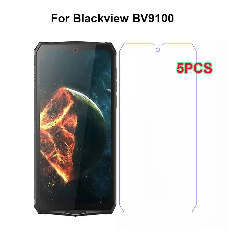 Защитное стекло Blackview BV9100 5 шт. закаленное IP68 9H Защитная пленка для телефона