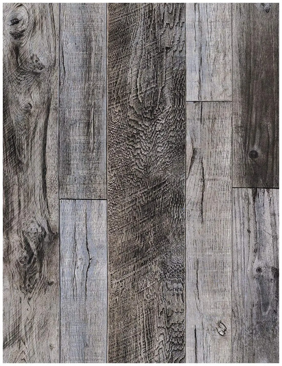 Отклеивающаяся и приклеивающаяся бумага для деревянных досок настенная Shiplap