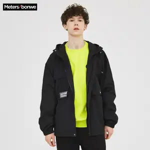 Metersbonwe мужские повседневные куртки 2020 новая весенняя модная куртка с капюшоном Мужская Красивая свободная куртка