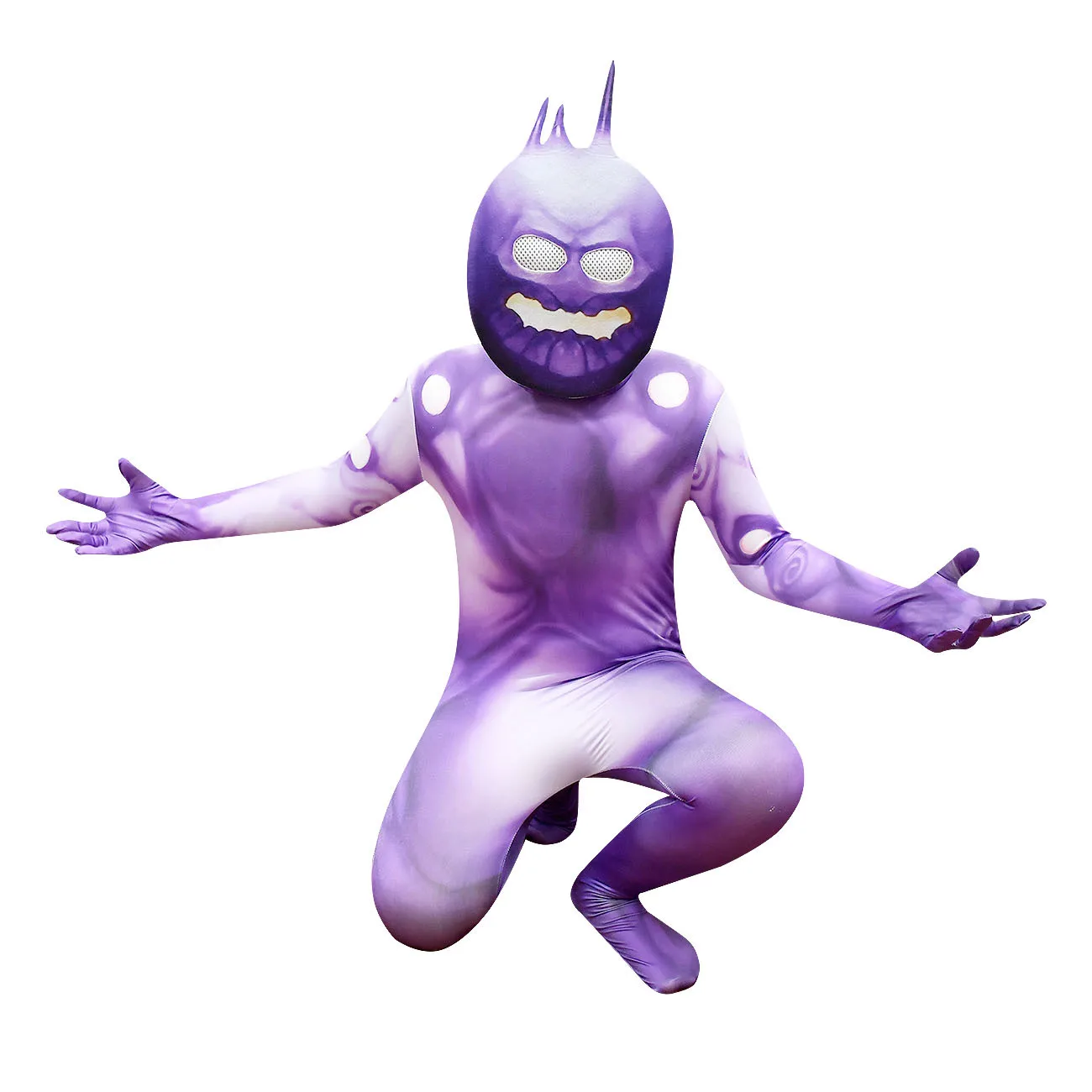 Детские костюмы на Хэллоуин аниме косплей боди игры забавная одежда с маской для