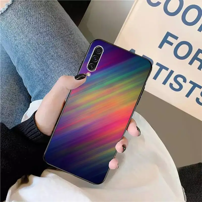 

Gradient color texture Phone Case For Samsung galaxy S 9 10 20 A 10 21 30 31 40 50 51 71 s note 20 j 4 2018 plus