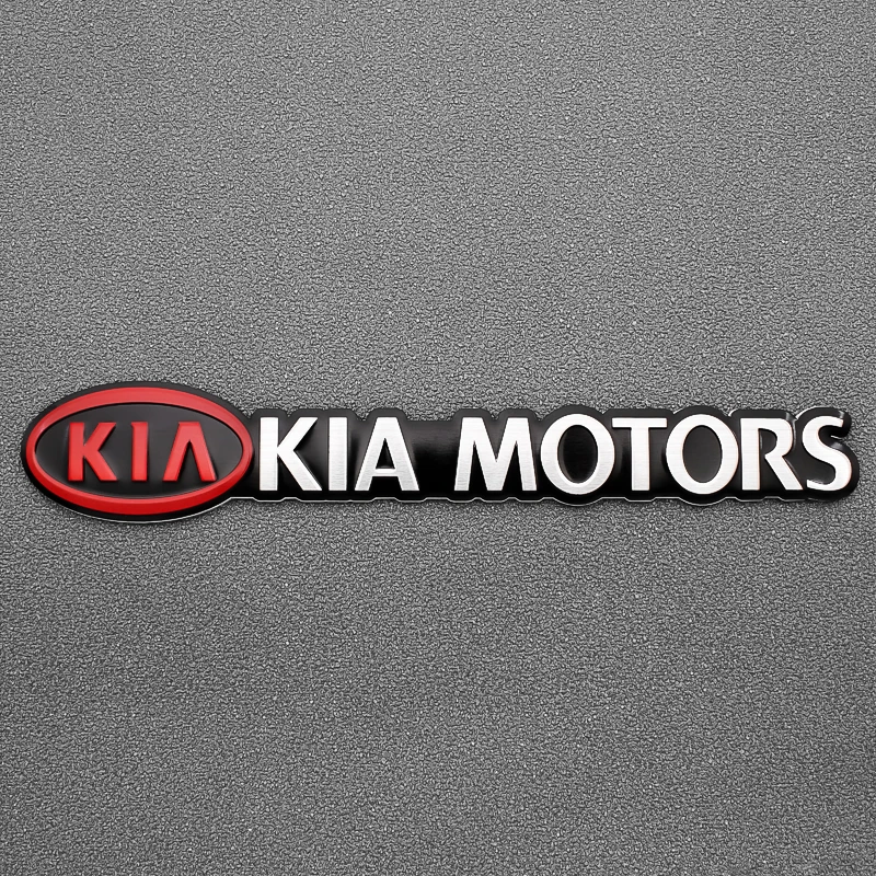 1 шт. 3D Алюминий Эмблема наклейка на автомобиль эмблемы наклейки для кіа Cerato Sportage R