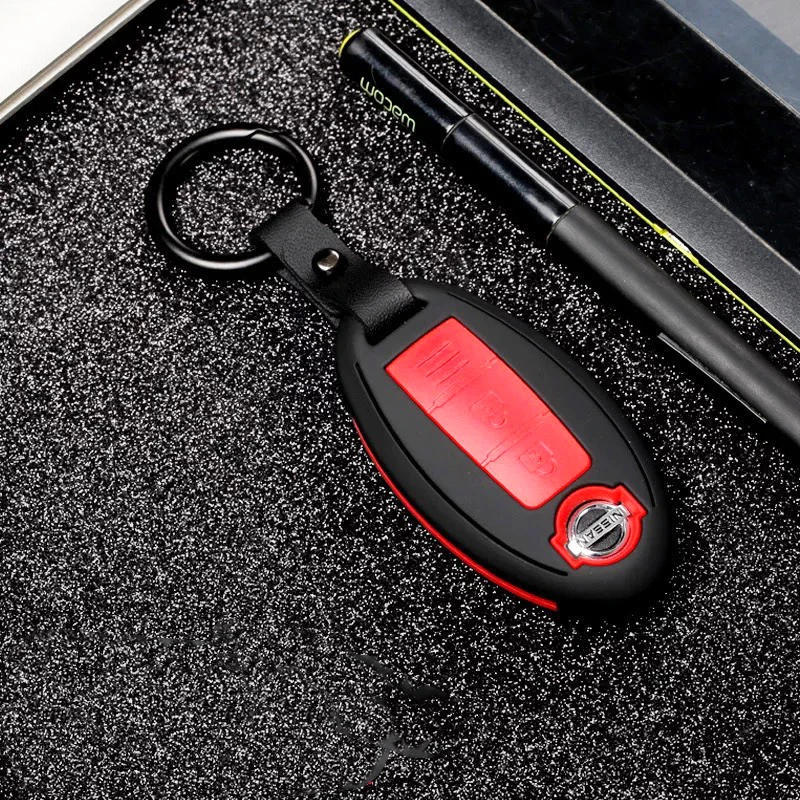 Автомобильные аксессуары для Nissan juke qashqai t31 t32 x trail note tiida Teana Pathfinder Murano key bag cover Key