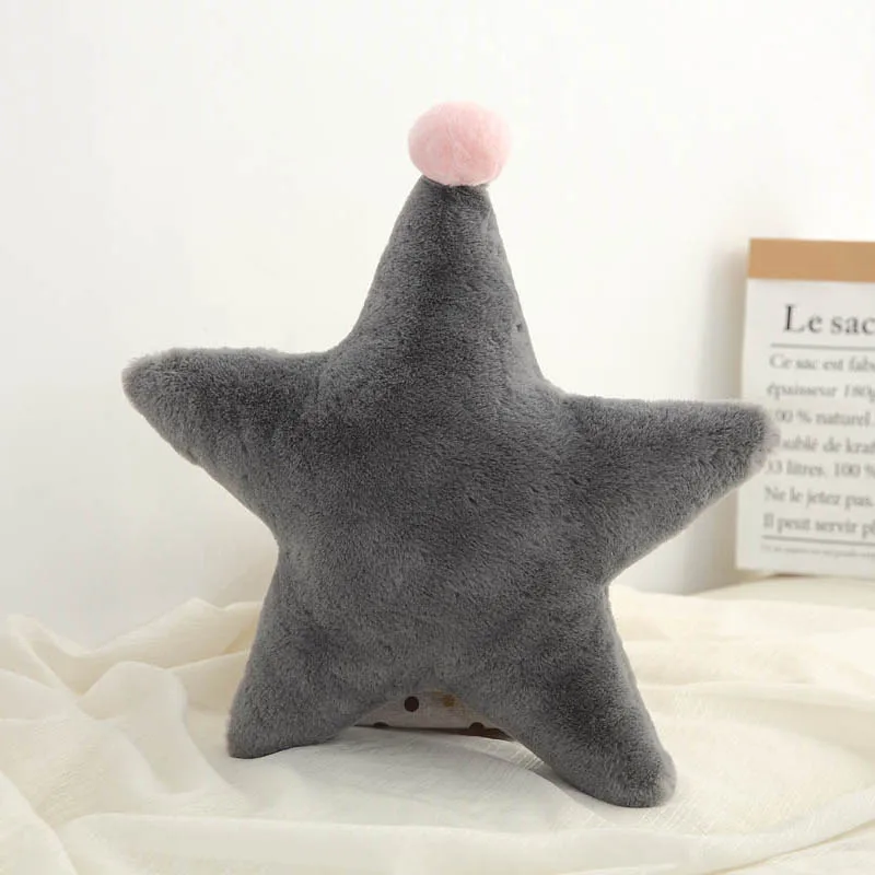 Мягкая плюшевая подушка в виде короны звезды Луны сердца мягкие плюшевые игрушки