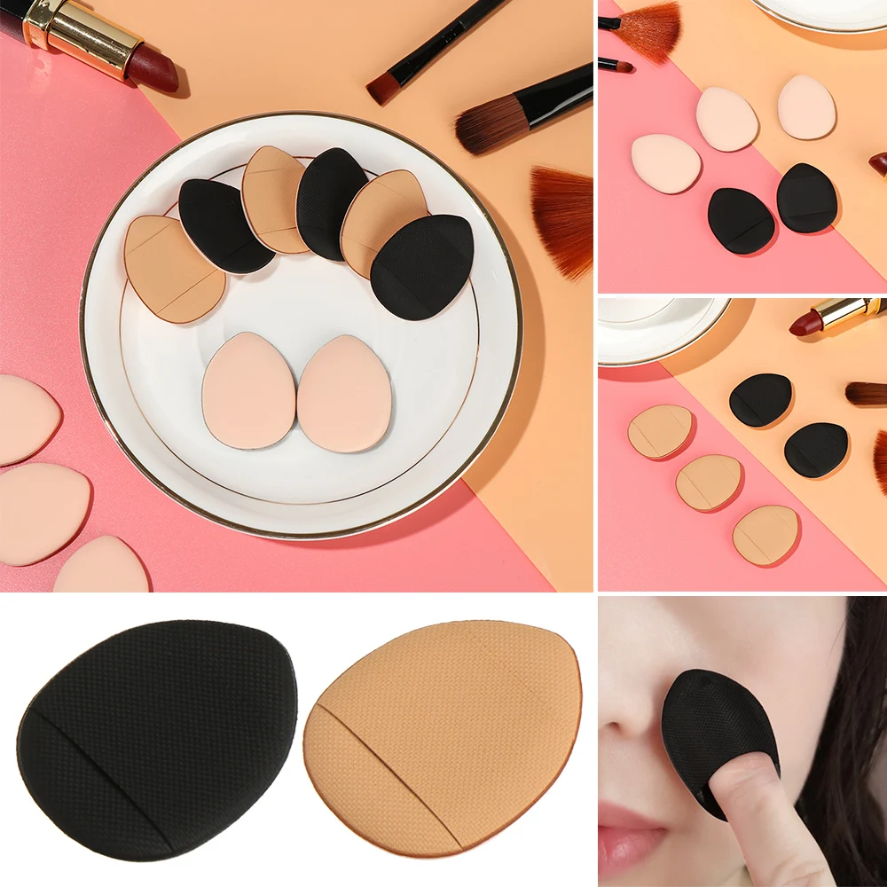 

Hot Soft Corner Wet And Dry Powder Puff Makeup Tool Round Mini Makeup Sponge