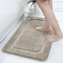 Rectangle Bath Mat Washable Anti-Slip Geometric Bathroom Carpets For Toilet Floor Strong Water Absorption Rug Mats Home Decor Rectangle Bath Mat Washable Anti-Slip Geometric Bathroom Carpets For Toilet Floor Strong Water Absorption Rug Mats Home Decor
