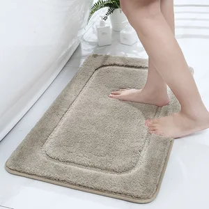 rectangle bath mat washable anti slip geometric bathroom carpets for toilet floor strong water absorption rug mats home decor free global shipping