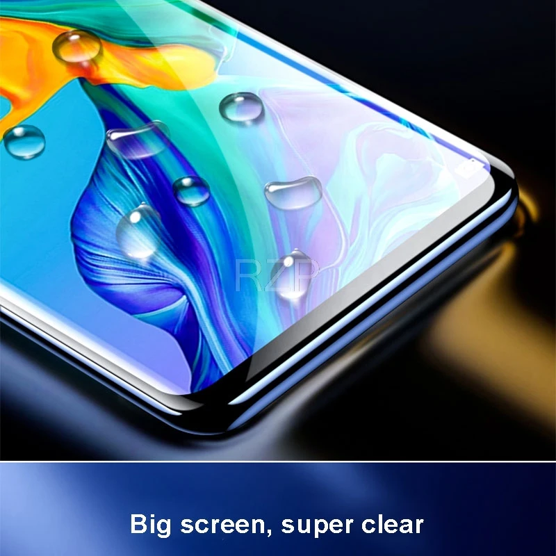 RZP полное покрытие Гидрогелевая пленка для huawei P30 P20 Pro P10 lite Plus Защита экрана для huawei P20 P30 lite(не закаленное стекло