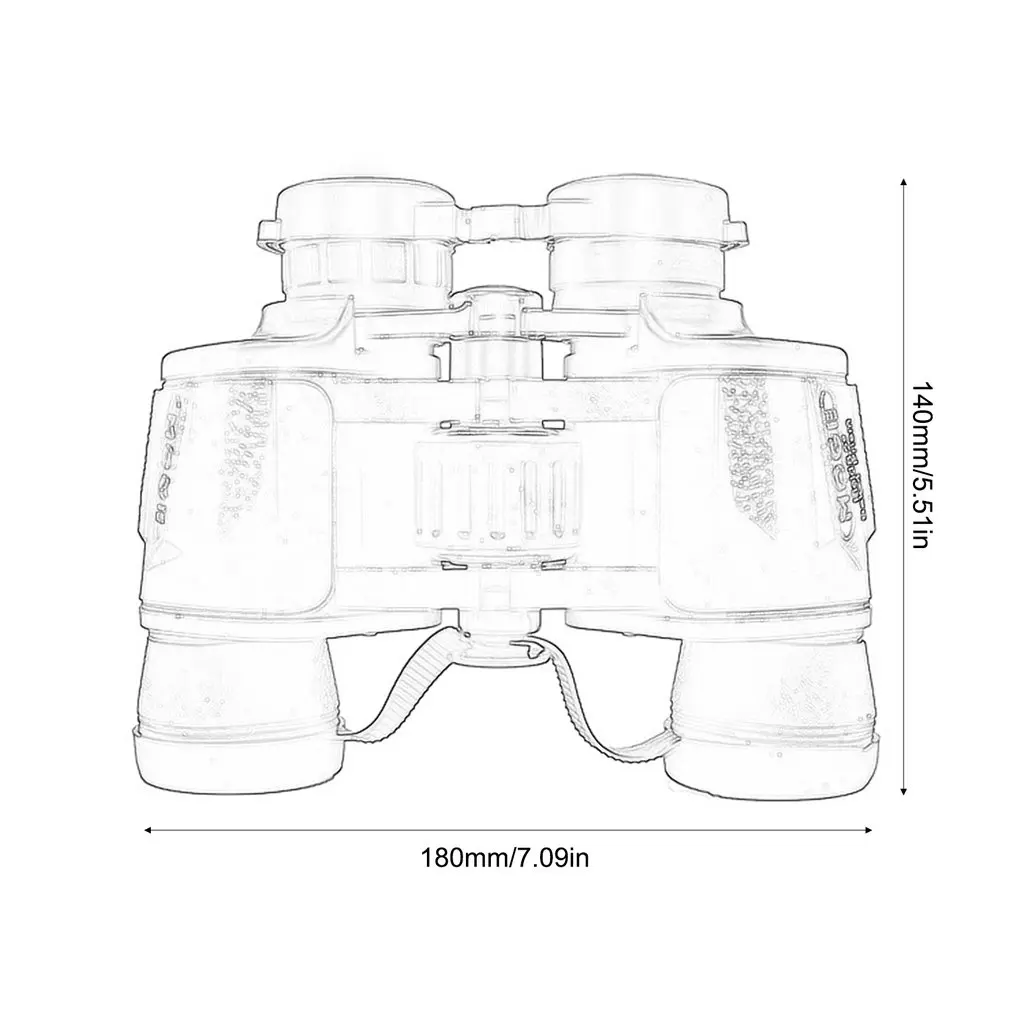 

8X40 Digital Big Eyepiece Telescope High-definition High-power Low-light Night Vision Binoculars Outdoor Night Detector