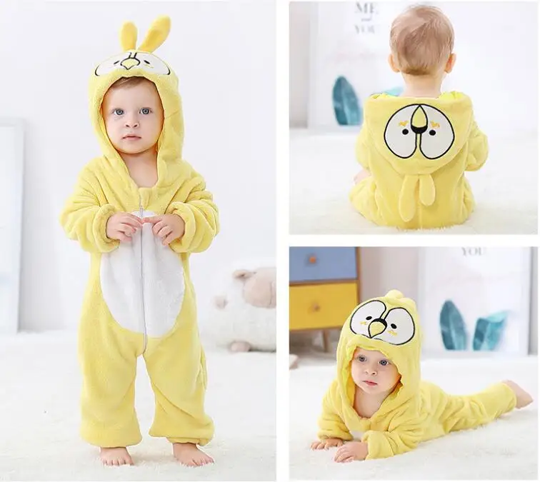 Детские комбинезоны с изображением белки для малышей одежда мальчиков капюшоном