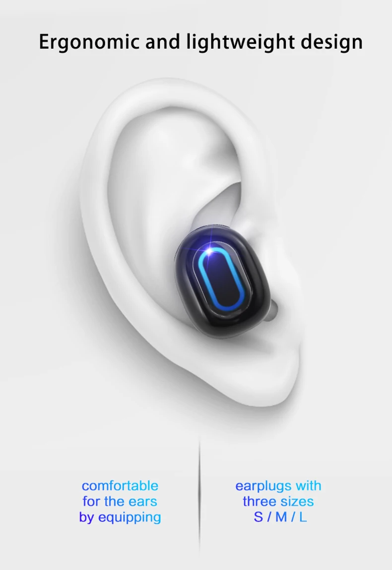 X19S TWS беспроводные наушники 5,0 Bluetooth наушники модель спорт IPX7 водонепроницаемый действительно беспроводной завод интеллектуальный сенсорный