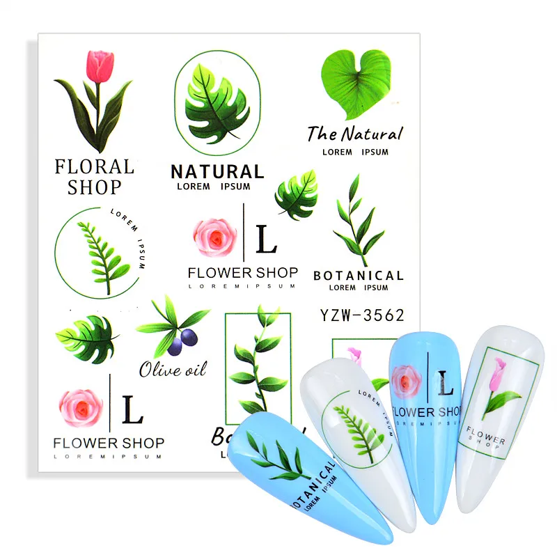 Наклейка для ногтей 1 лист | Красота и здоровье