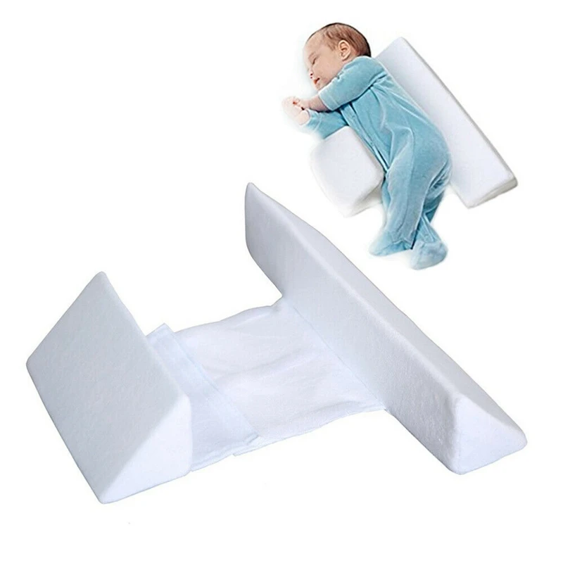

Baby Side Sleep Pillow Support Wedge Adjustable Newborn Infant Anti-Roll Cushion Baby Pillows for Sleeping