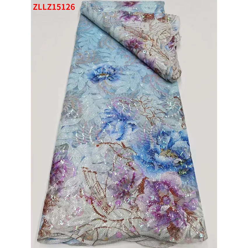 Специальное предложение африканская французская кружевная блестящая цветная