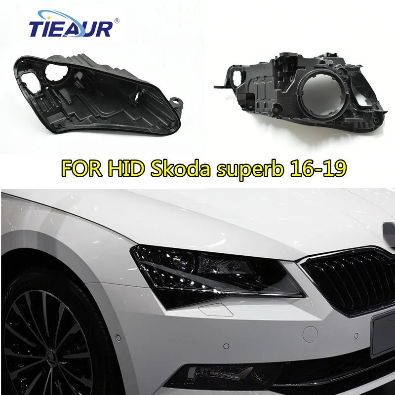 

Headlight Rear housing base for HID Skoda Superb 2016-2019 Front backing base Replacement DIY