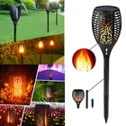 Солнечный светильник s Водонепроницаемый мерцающие фонарь es светильник s на открытом воздухе Точечный светильник s Декорации для ландшафтного дизайна светильник ing факел безопасности фонарь светильник