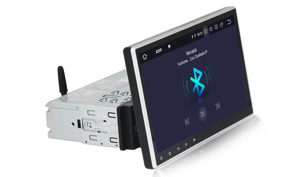Ips DSP 1din 4+ 64G Android 9,0 автомобильный мультимедийный плеер стерео радио для 10,1 дюймов Универсальный gps навигация wifi BT