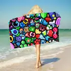 Банное полотенце Indecor Star's в виде игры брызг, быстросохнущее уличное полотенце для водных видов спорта, портативное пляжное полотенце для плавания, серфинга