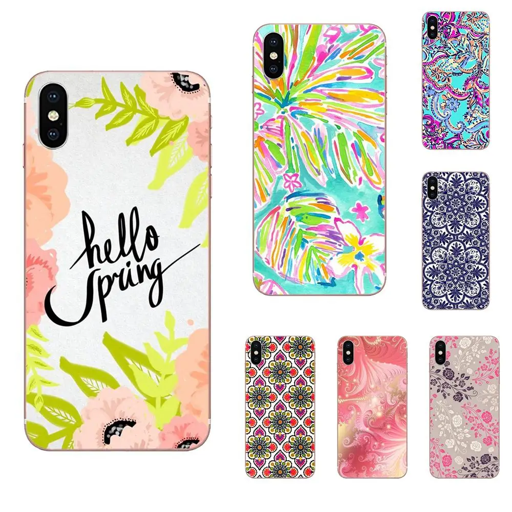 Чехол из мягкого ТПУ с рисунком сезон весна Мандала Цвет комбинаций для Galaxy J1 J2 J3